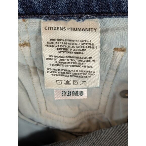 Citizens of Humanity Demy Cropped Flare Jeans Women's Size 28 - Picture 13 of 14